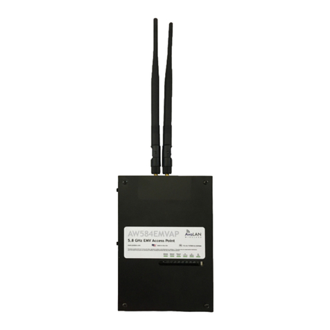 AvaLAN AW58EMVAP user manual