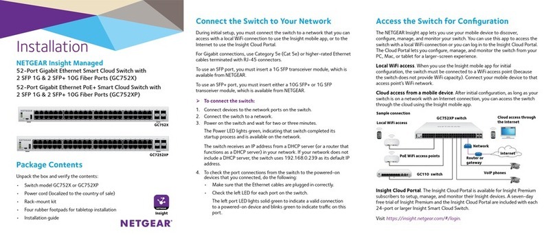 NETGEAR GC752X User manual