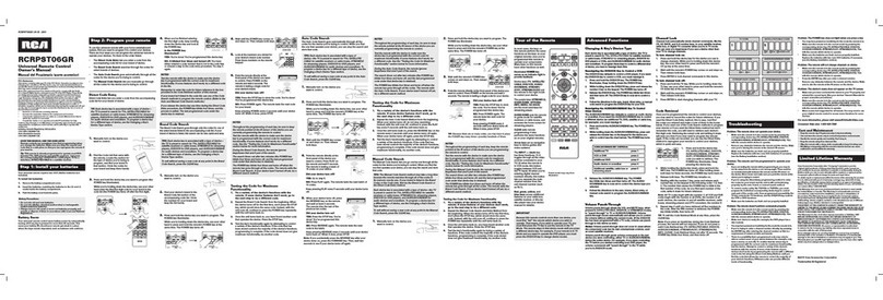 RCA RCRPST06GR owner's manual