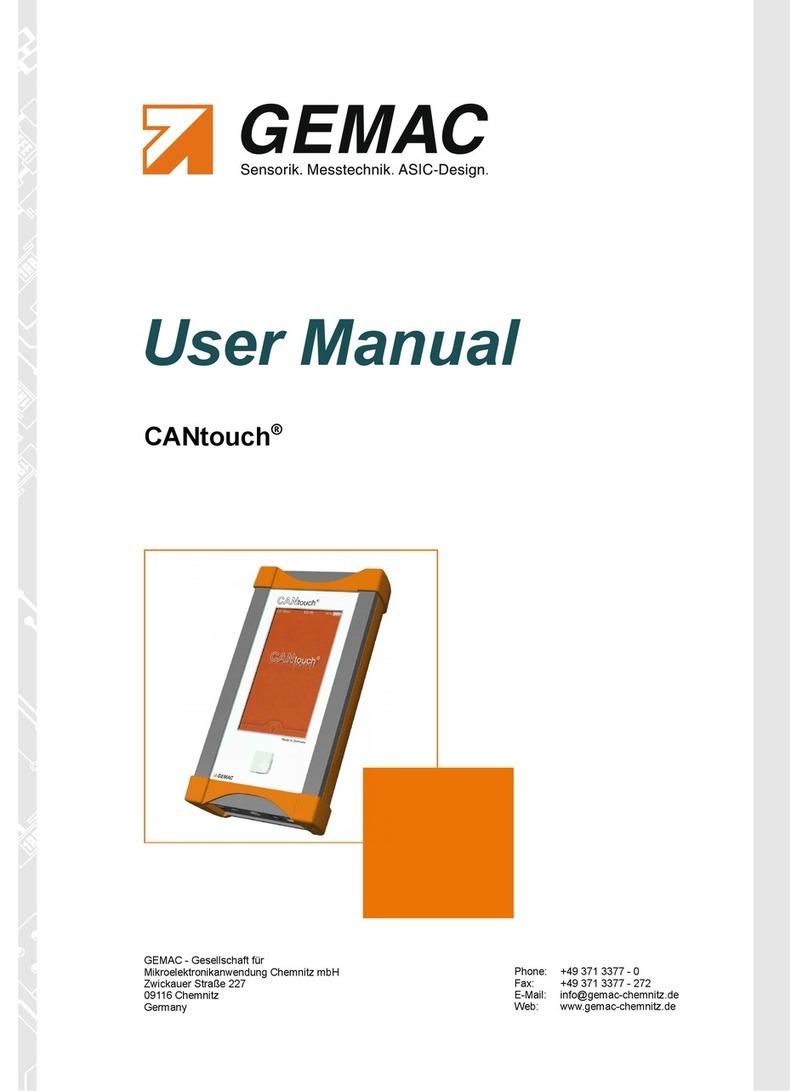 GEMAC CANtouch user manual
