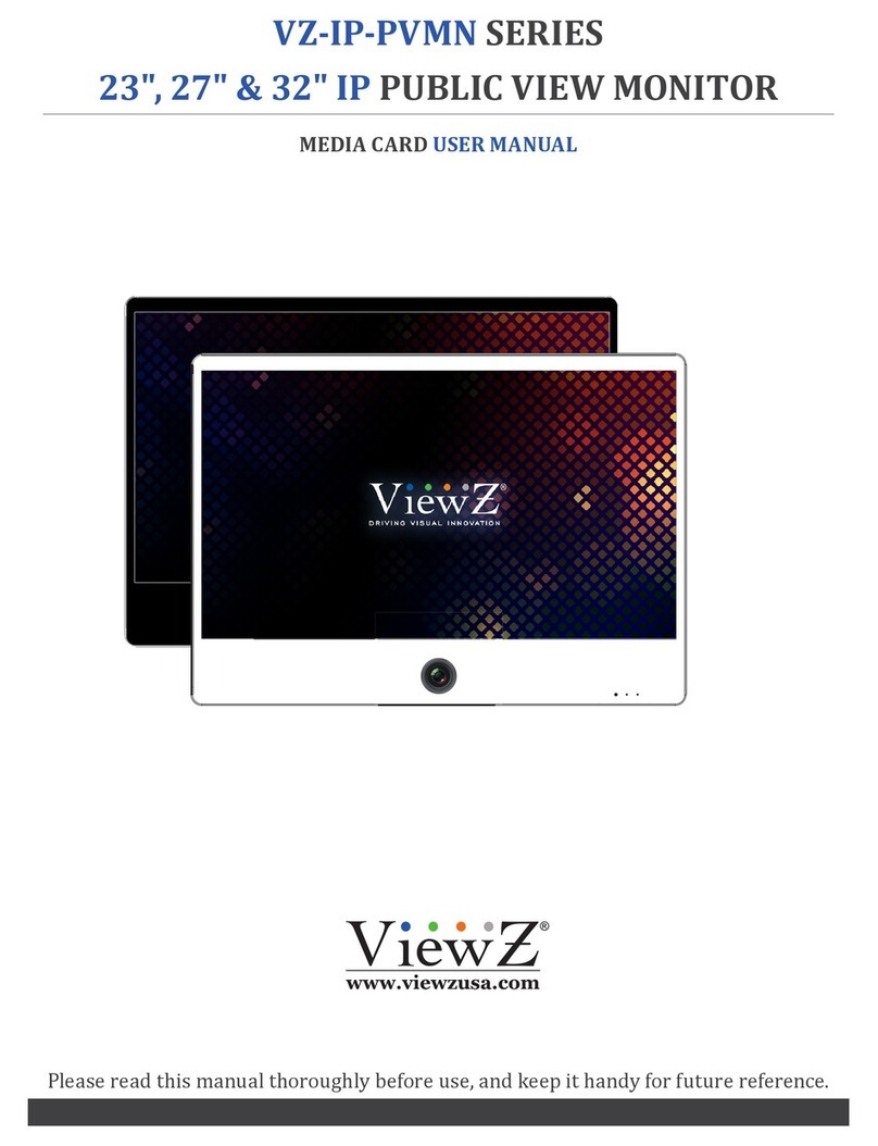 ViewZ VZ-IP-PVMN Series User manual ViewZ VZ-IP-PVMN Series User manual