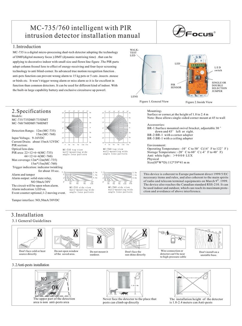 foc.us MC-735 installation manual