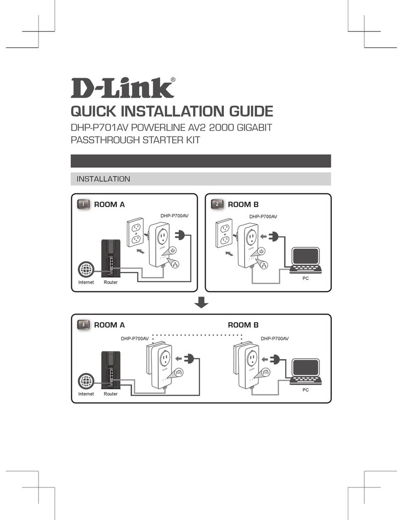 D-Link DHP-P701AV User manual D-Link DHP-P701AV User manual