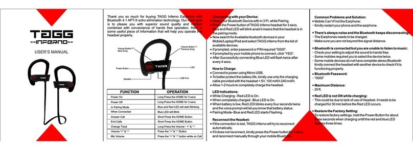 TAGG Inferno user manual