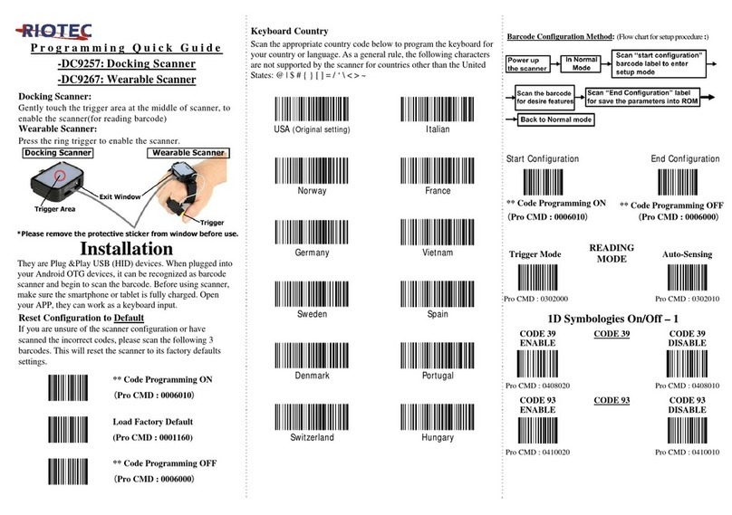RIOTEC DC9267 User manual