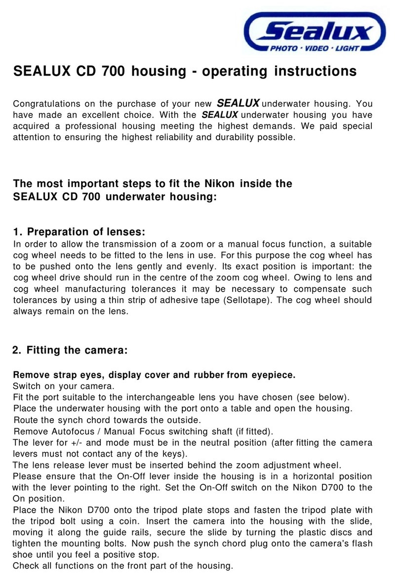 Sealux CD 700 operating instructions