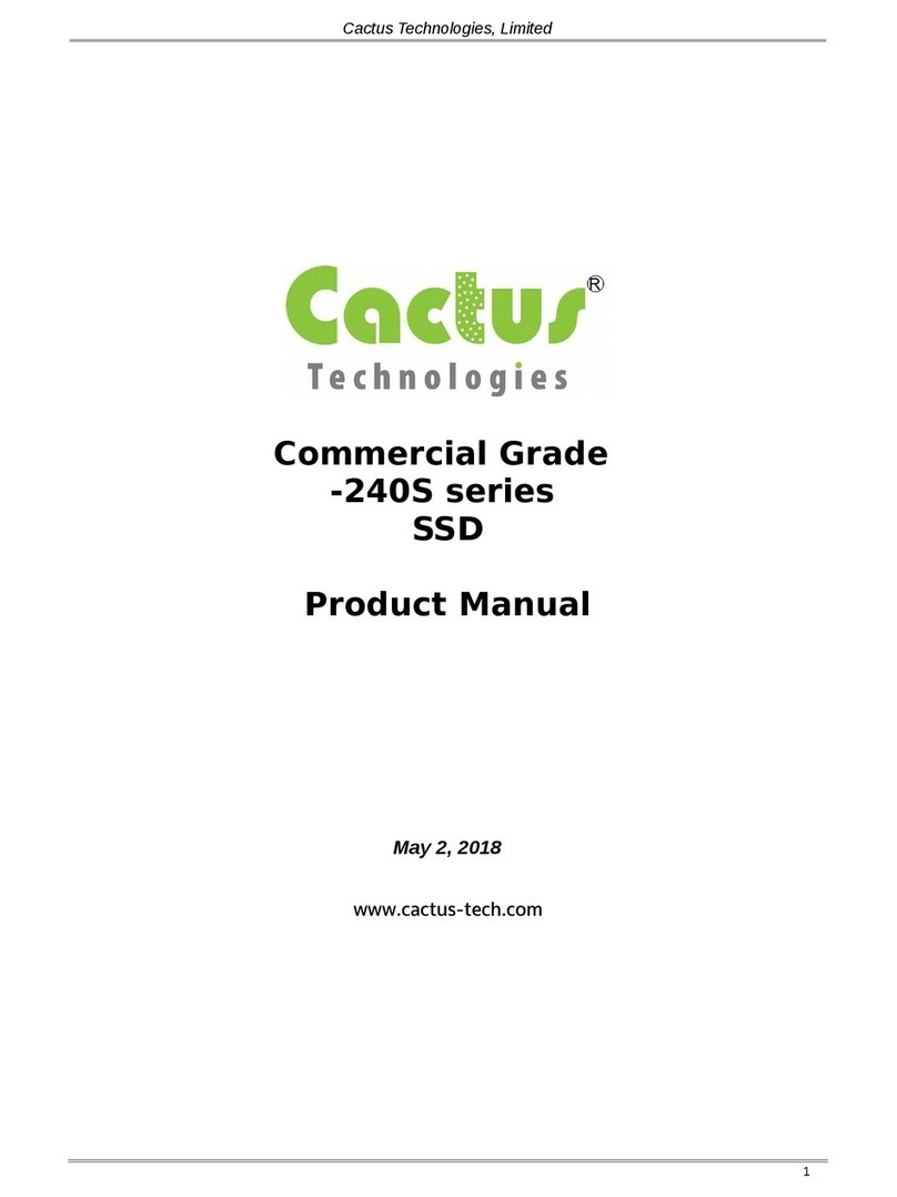 Cactus KD128GF-240S product manual