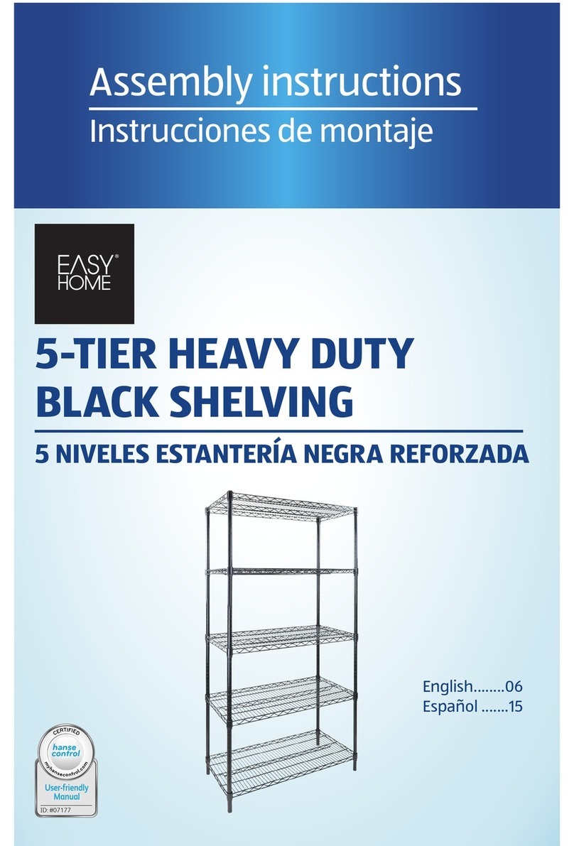 Easy@Home HDBCS16 Assembly instructions Easy@Home HDBCS16 Assembly instructions