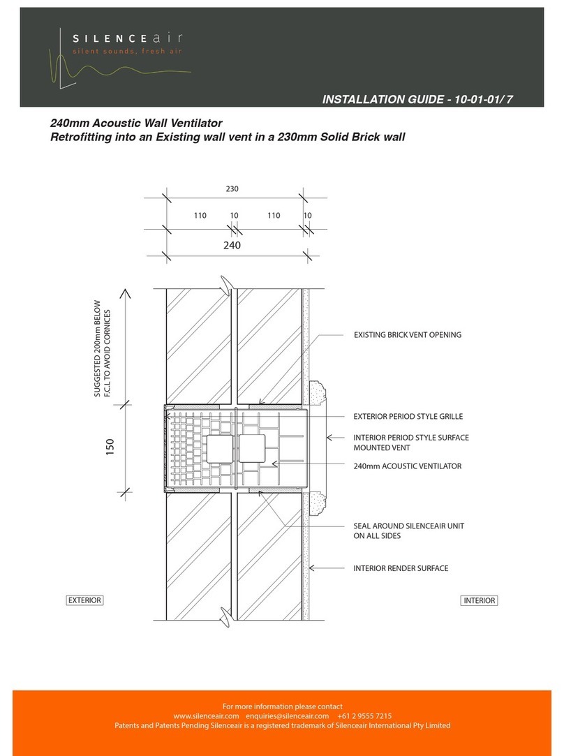 Silenceair 10-01-01 installation guide