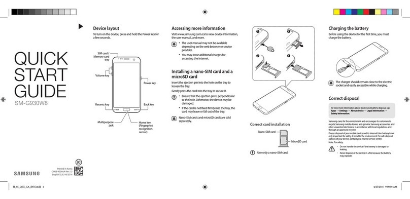 Samsung SM-G930W8 quick start guide
