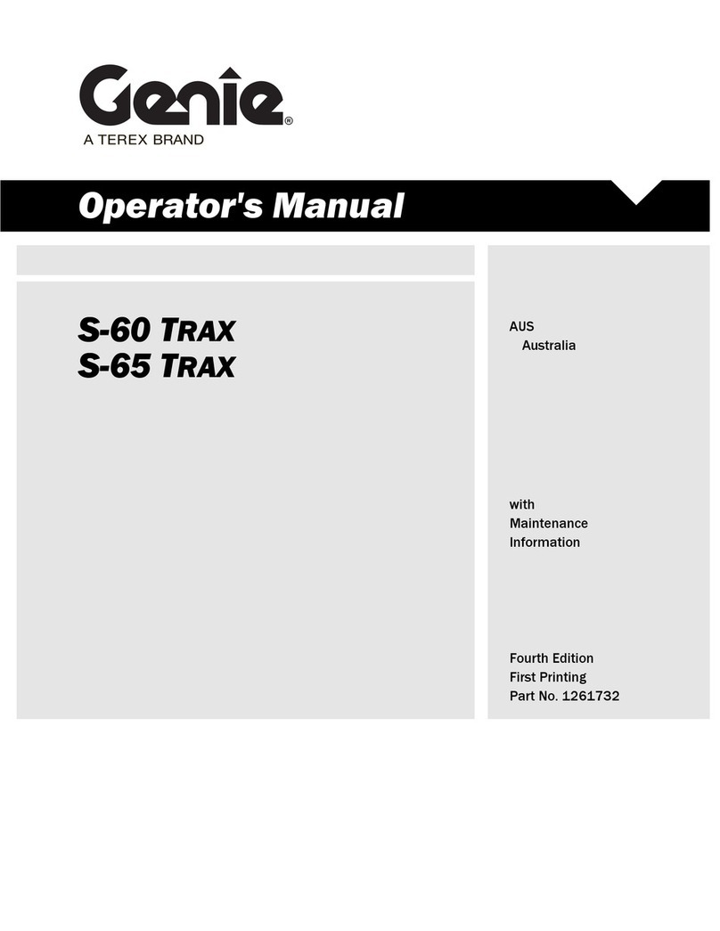 Genie S-65 User manual Genie S-65 User manual