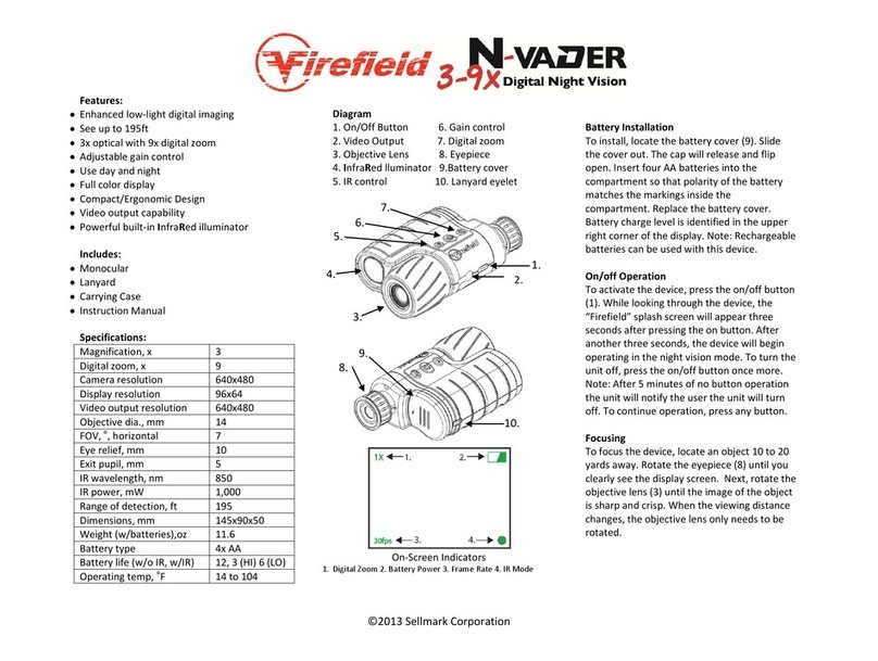 Firefield Nvader manual