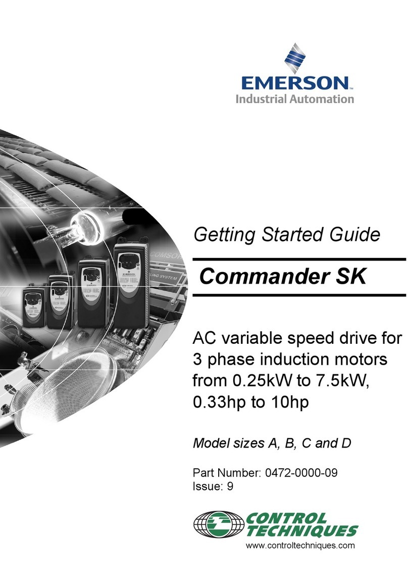 Emerson SKA1100025 Getting started guide