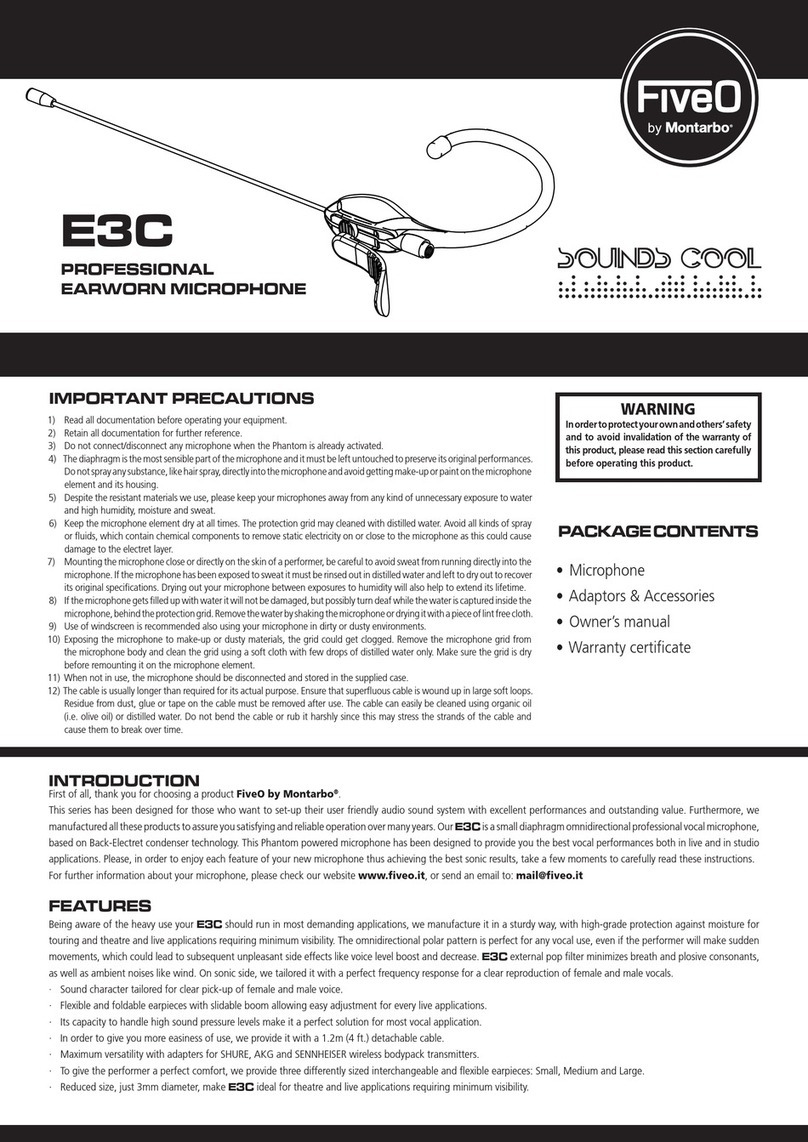 FiveO by Montarbo E3C manual