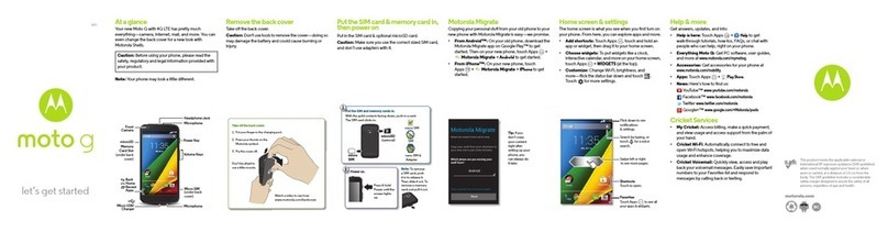 Motorola Moto G User manual