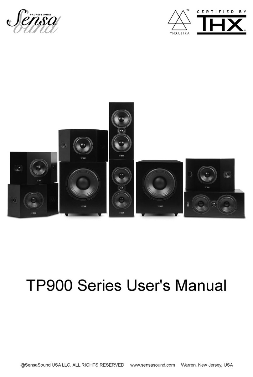 Sensa Sound TP900SS user manual
