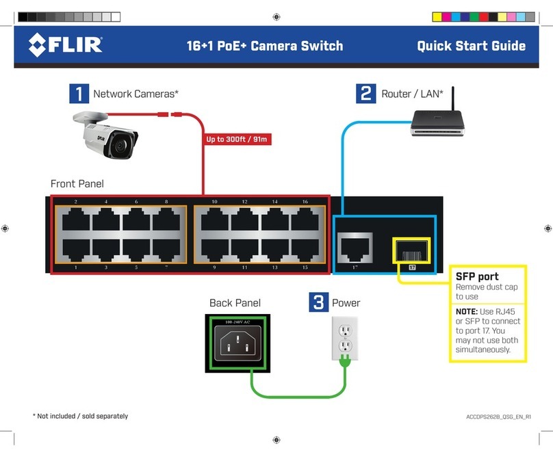 FLIR ACCDPS262B quick start guide