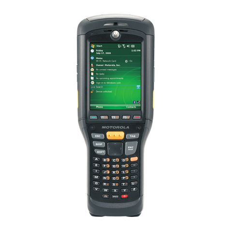 Motorola MC9500-K - Win Mobile 6.1 806 MHz User manual