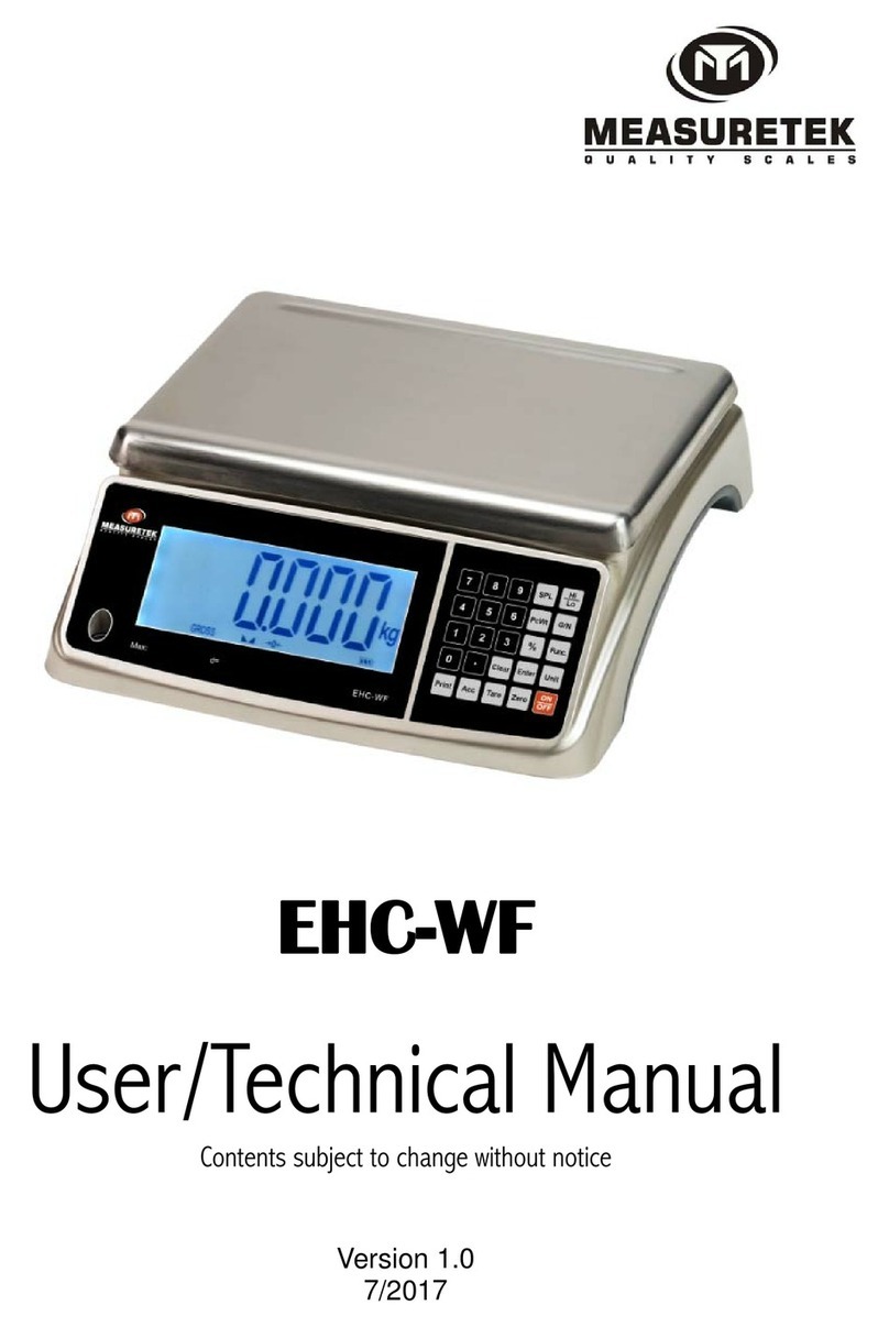 Measuretek EHC-WF-0612 User and technical manual