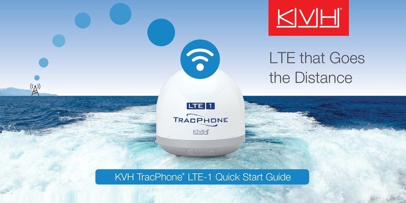 KVH Industries TracPhone LTE-1 quick start guide