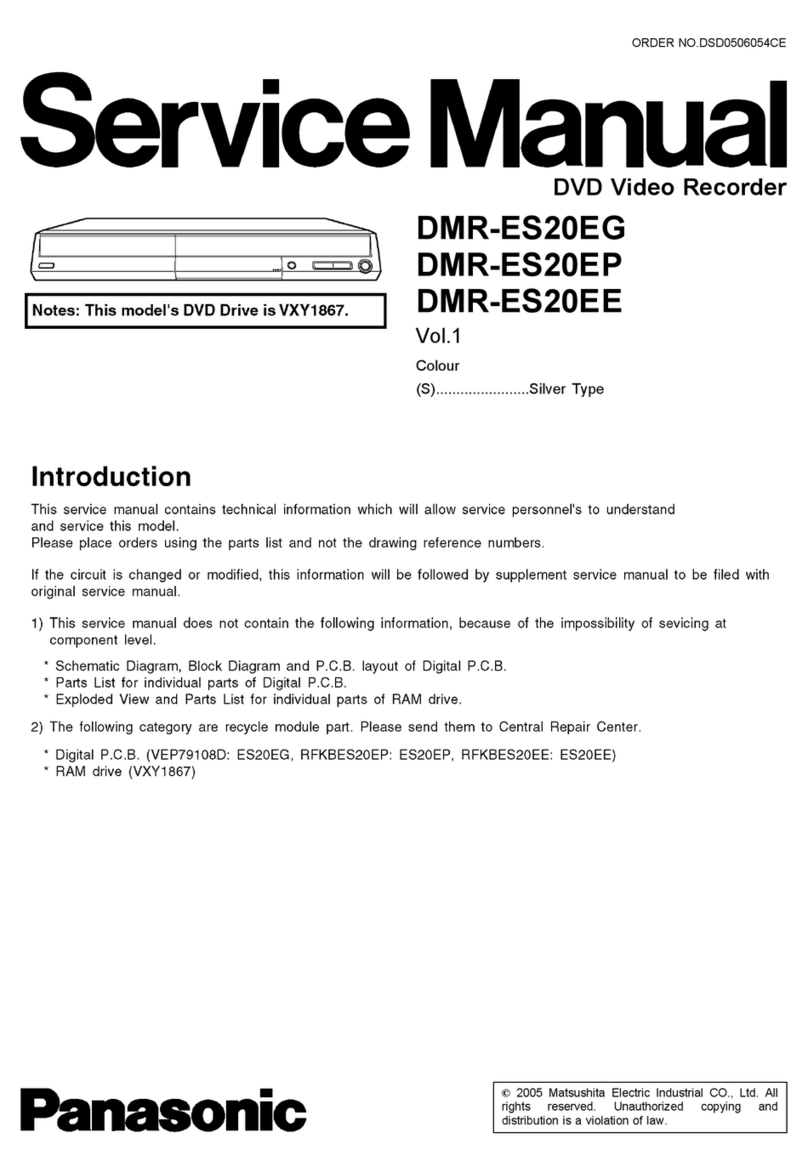 Panasonic DMR-ES20EG User manual