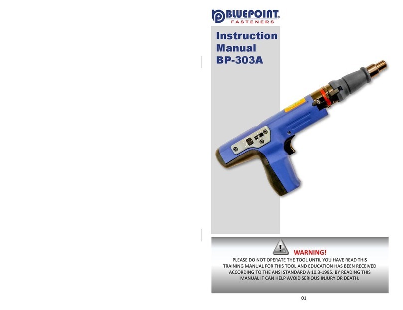 BluePoint Fasteners BP-303A instruction manual BluePoint Fasteners BP-303A instruction manual