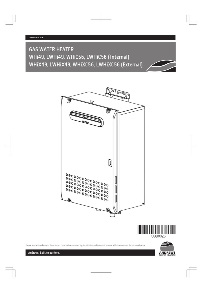 andrews WHiC56 User manual