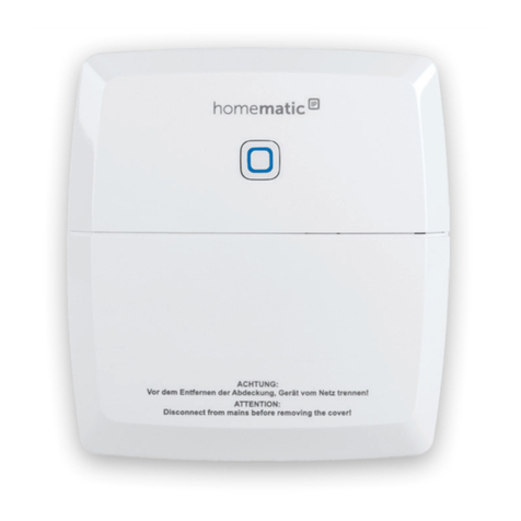 HomeMatic HmIP-WHS2 User manual