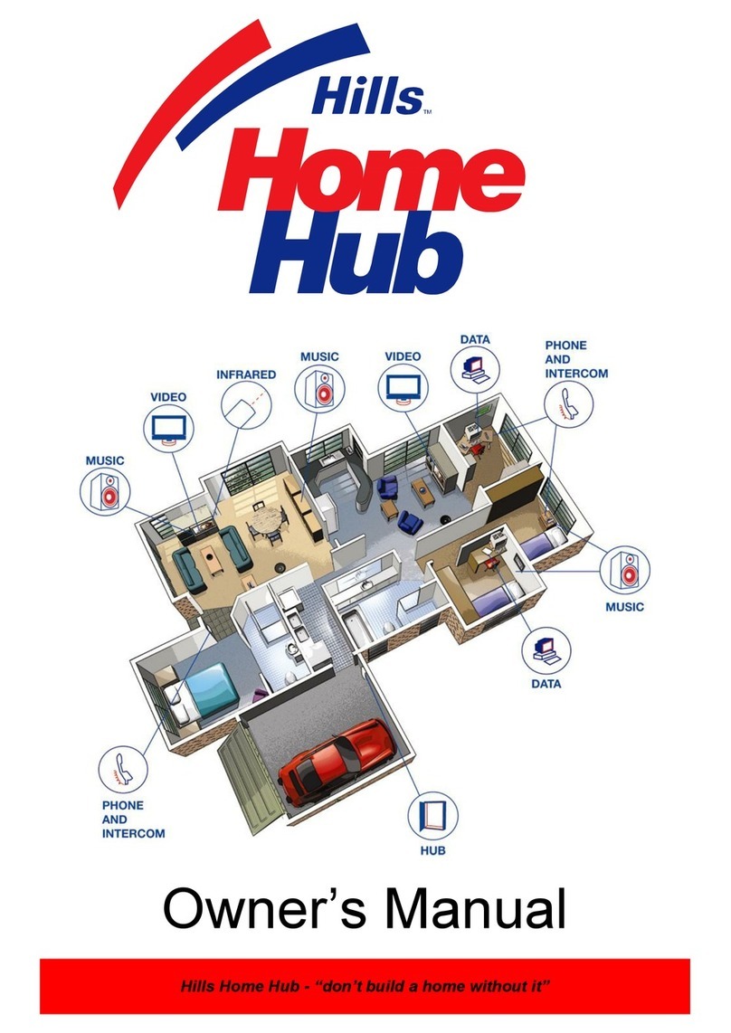 Hills HOME HUB 400 SERIES owner's manual