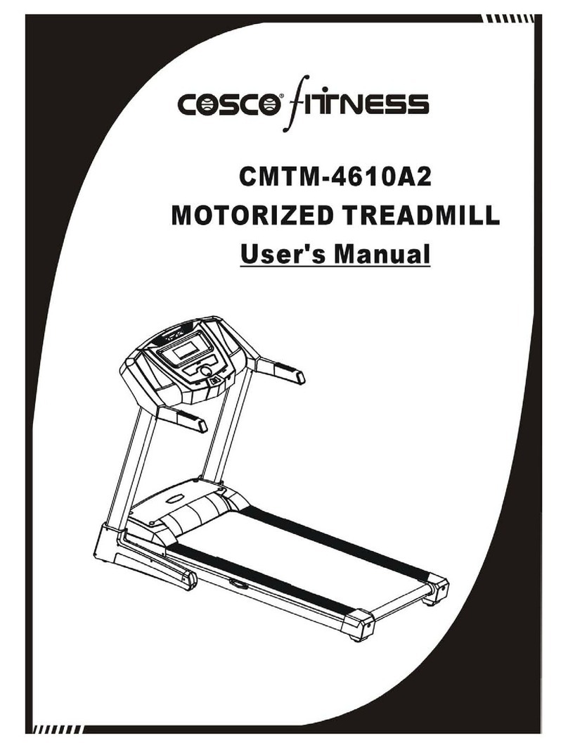Cosco Fitness CMTM-4610A2 user manual