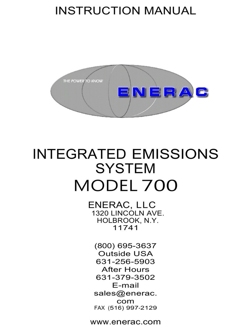 ENERAC 700 instruction manual