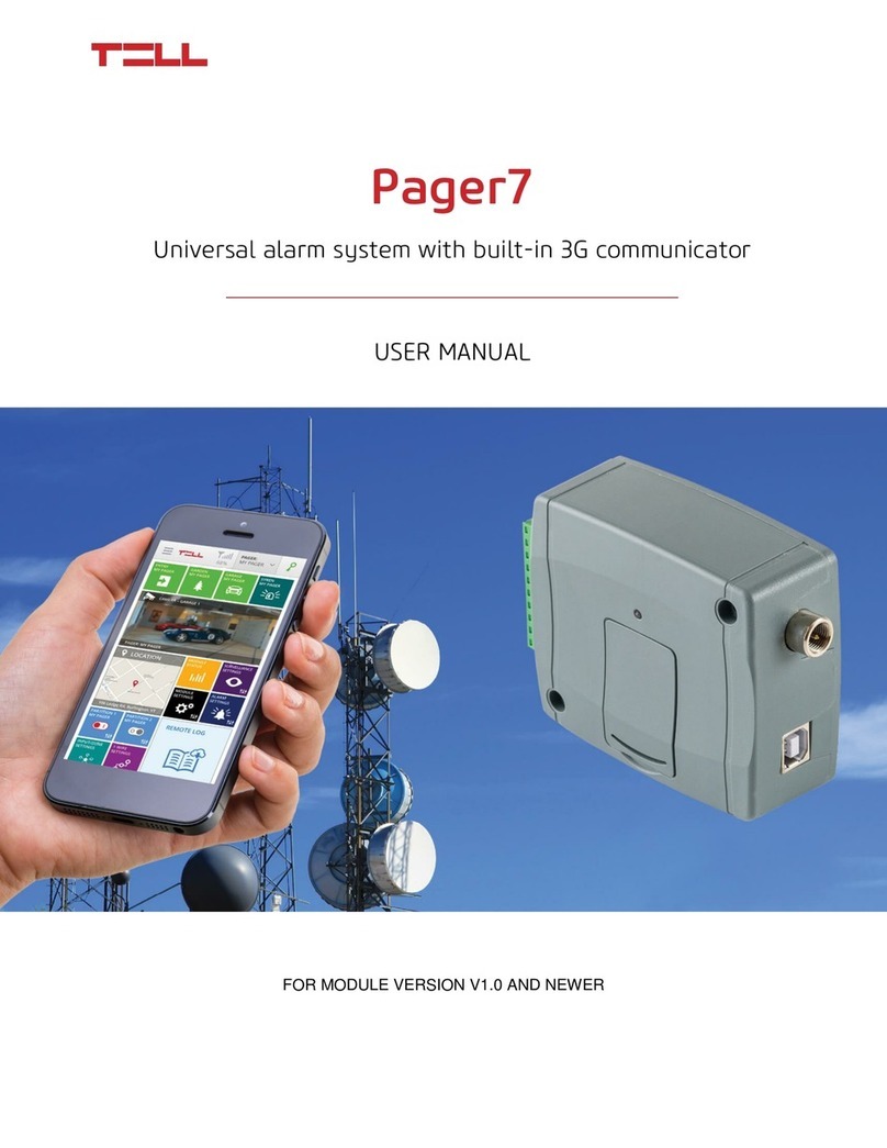 tell PAGER7 user manual