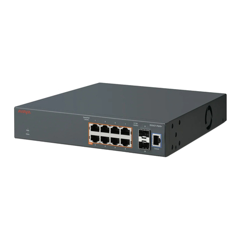 Avaya ERS 3510GT-PWR+ User manual