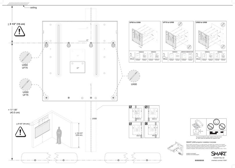 SMART UX80 User manual