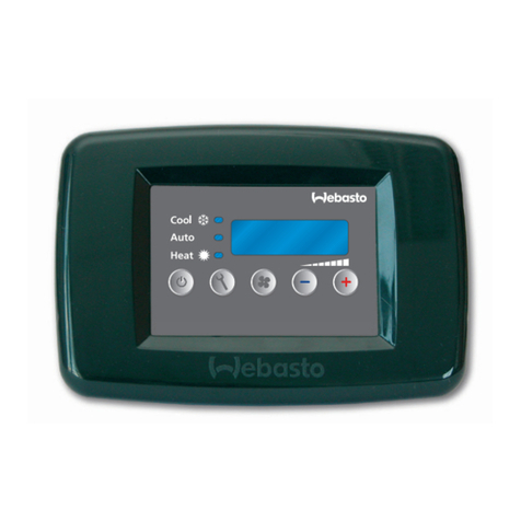 Webasto BlueCool V-Series User manual