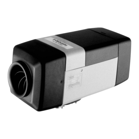 Webasto Air Top 5000 operating instructions