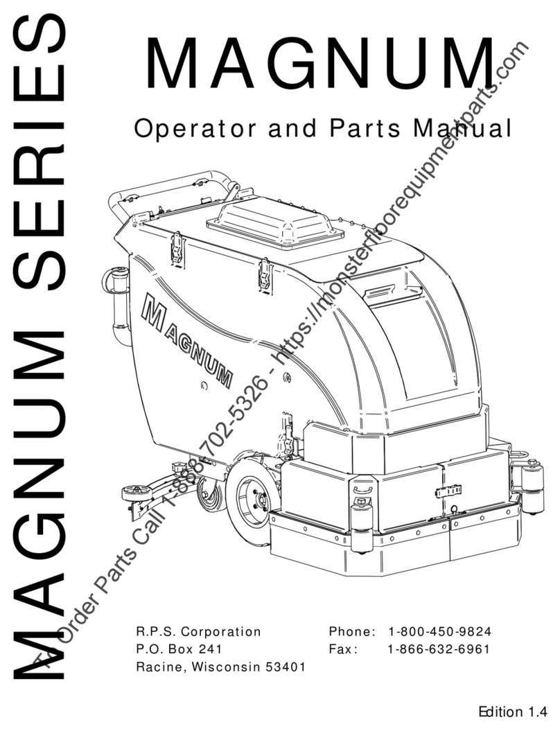 R.P.S. Corporation MAGNUM series Operator and parts manual