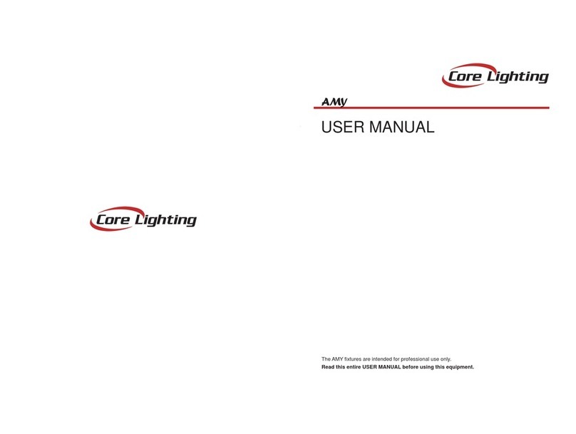 Core Lighting AMY user manual