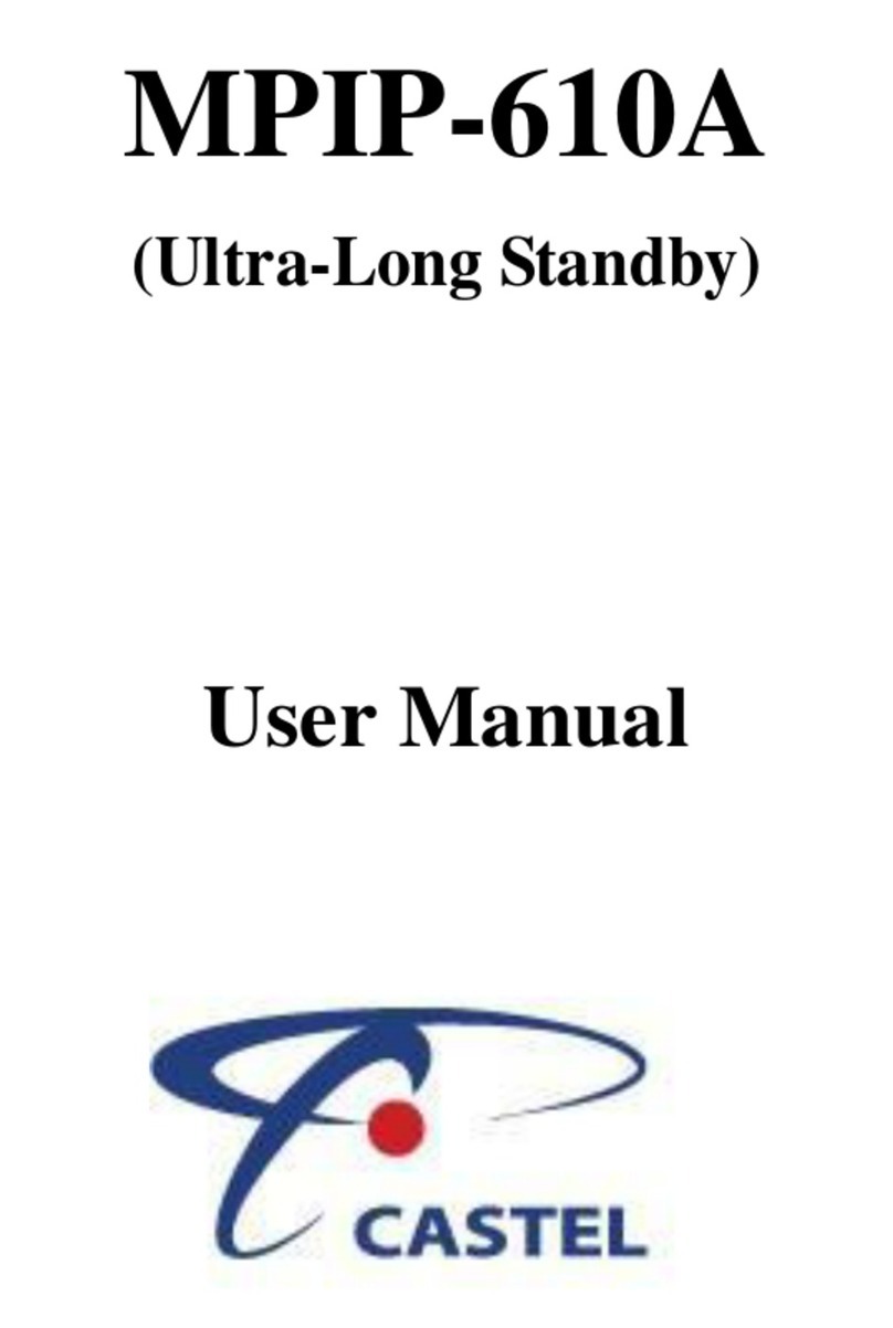 Castel MPIP-610A user manual