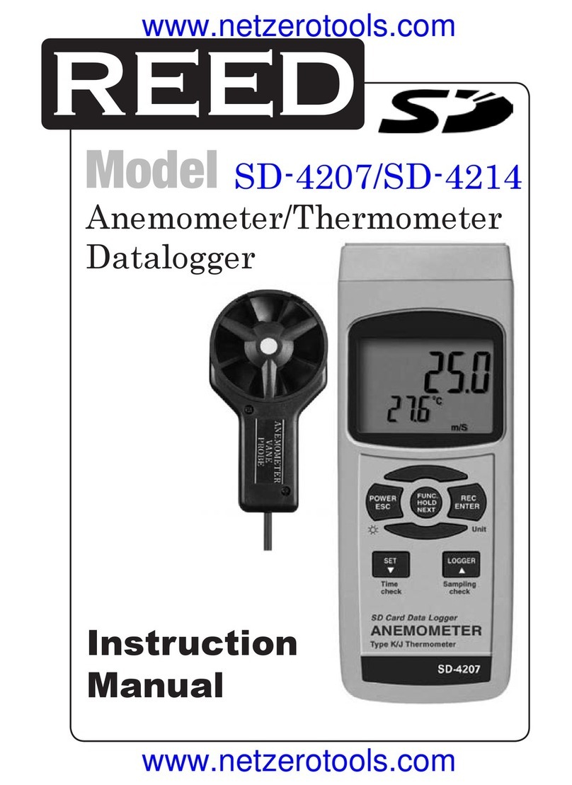 REED SD-4207 User manual