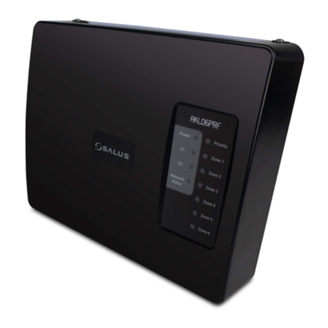 Salus AKL06P Installation and wiring guide