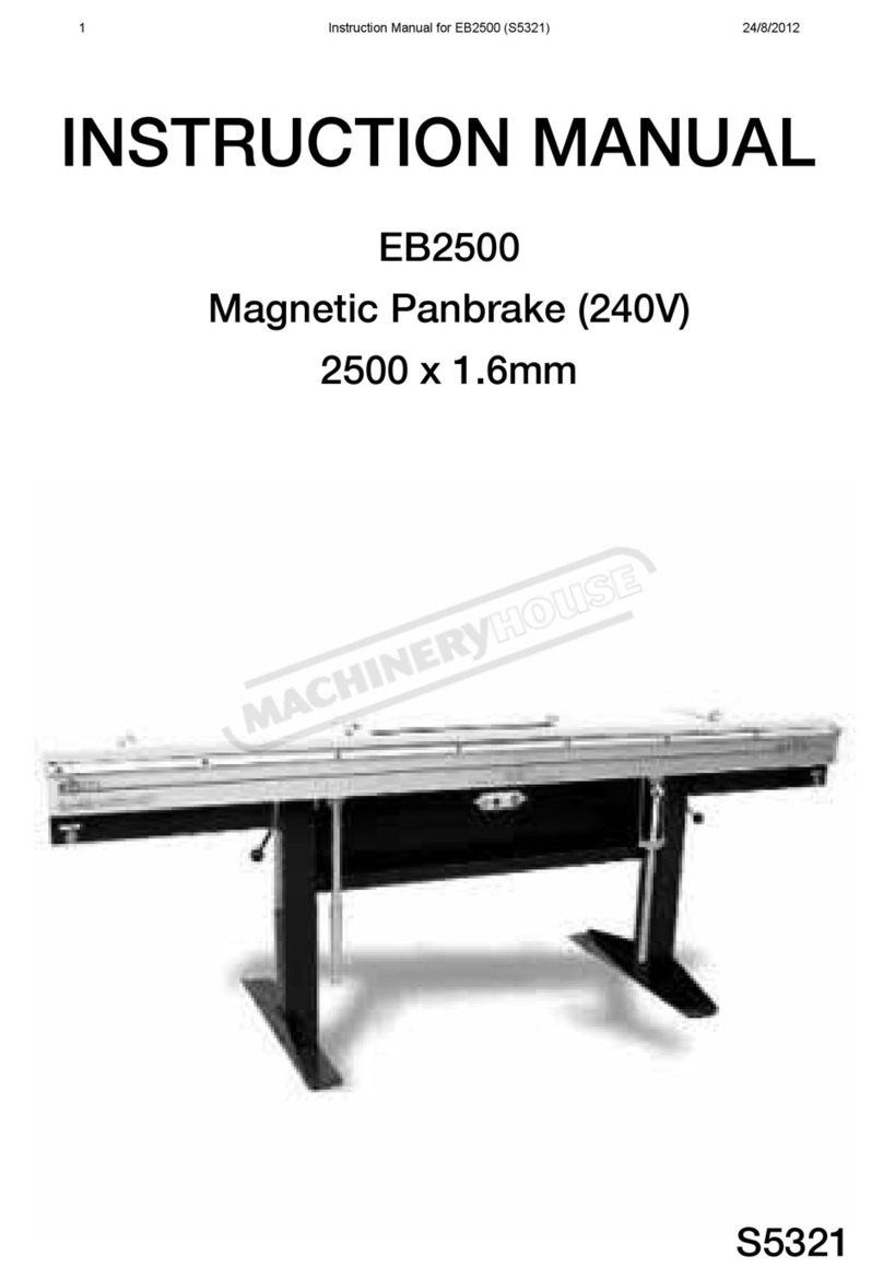 ELECTRABRAKE EB0625 User manual