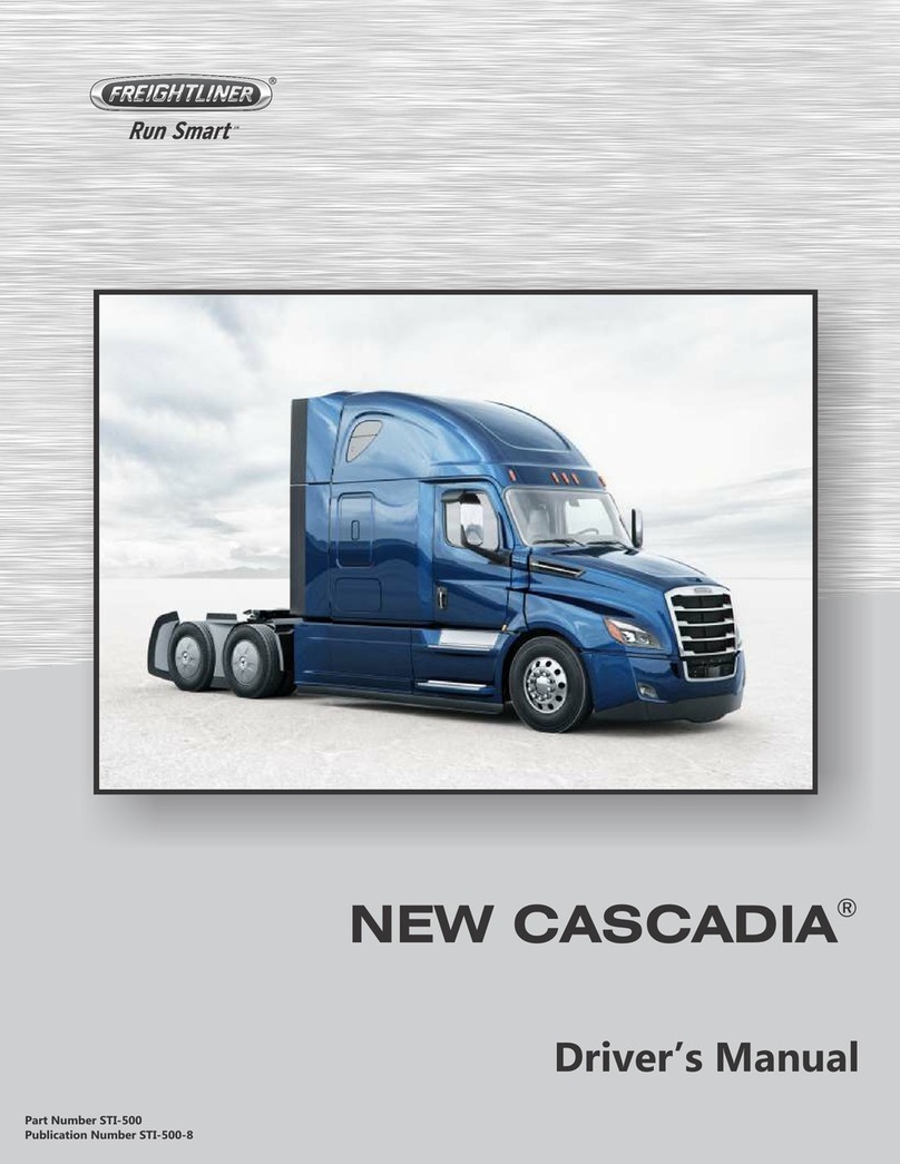 freightliner NEW CASCADIA 2016 Driver manual