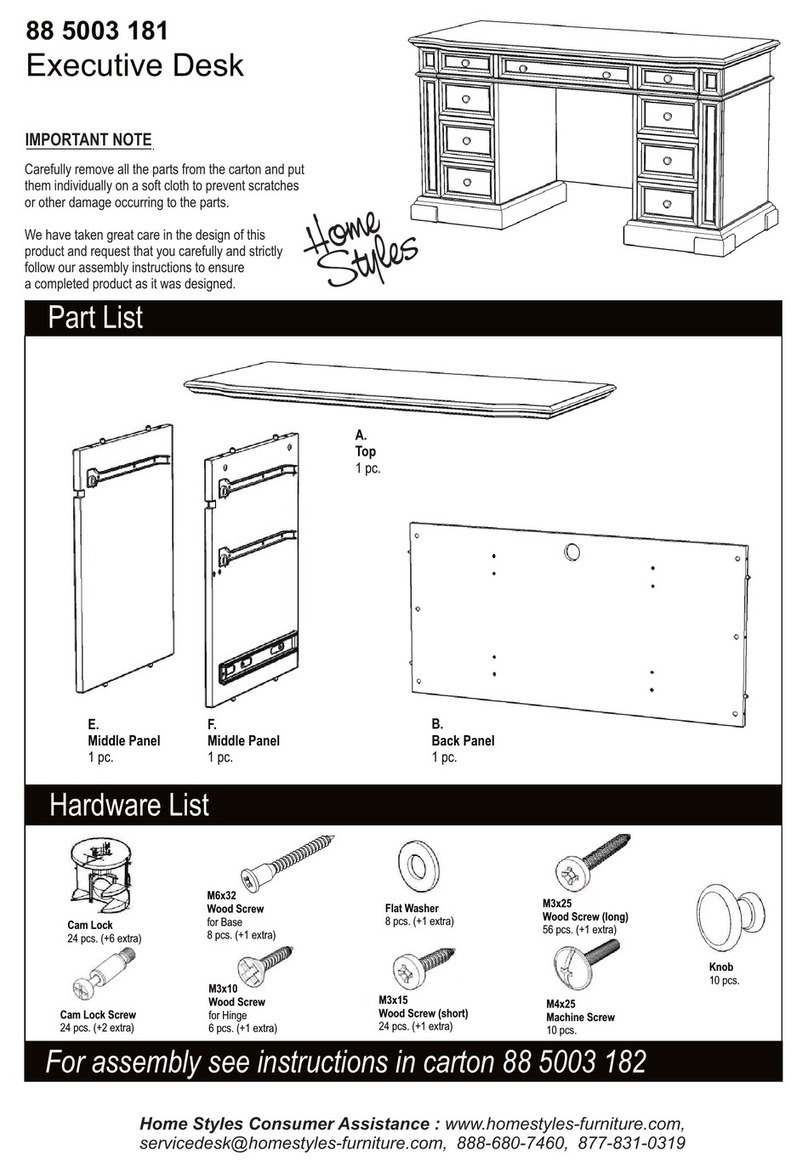 Home Styles 88 5003 181 User manual