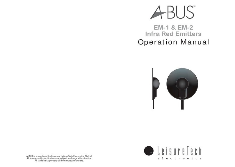 Forte Electronics A-BUS EM-2 Operation manual