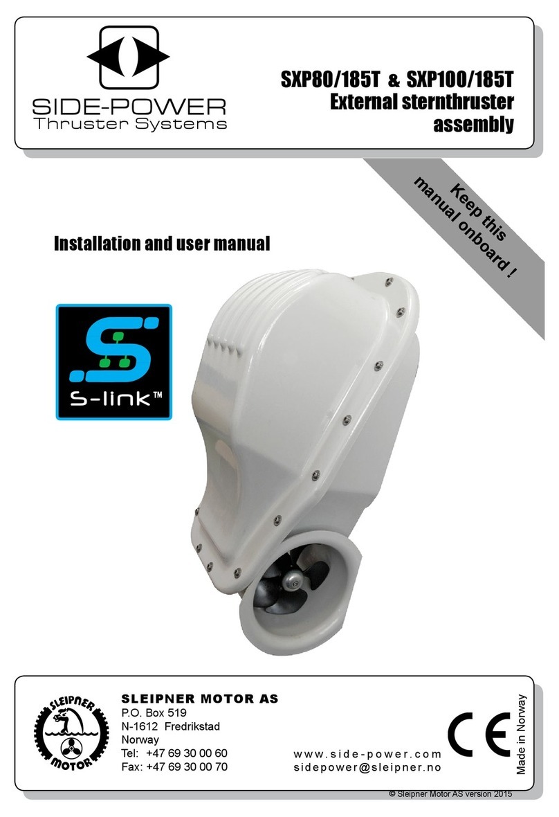 Side-Power SXP80/185T User manual