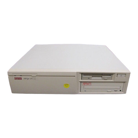 Digital Equipment DECpc LPv 425sx Service maintenance manual