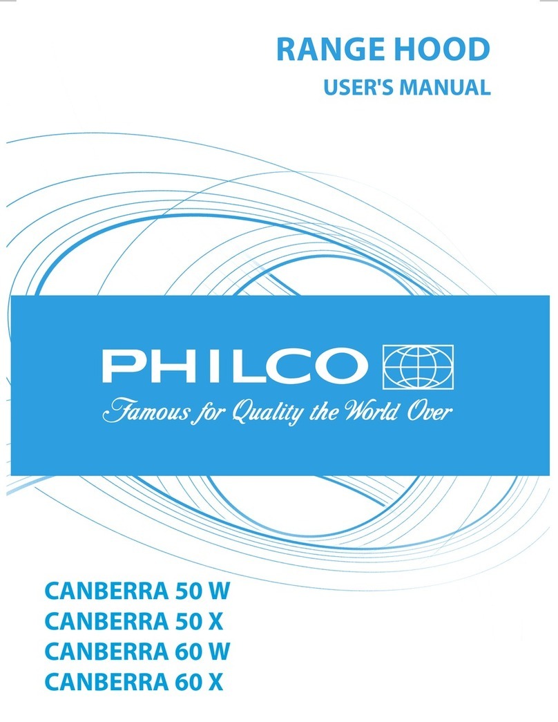 Philco CANBERRA 50 W user manual