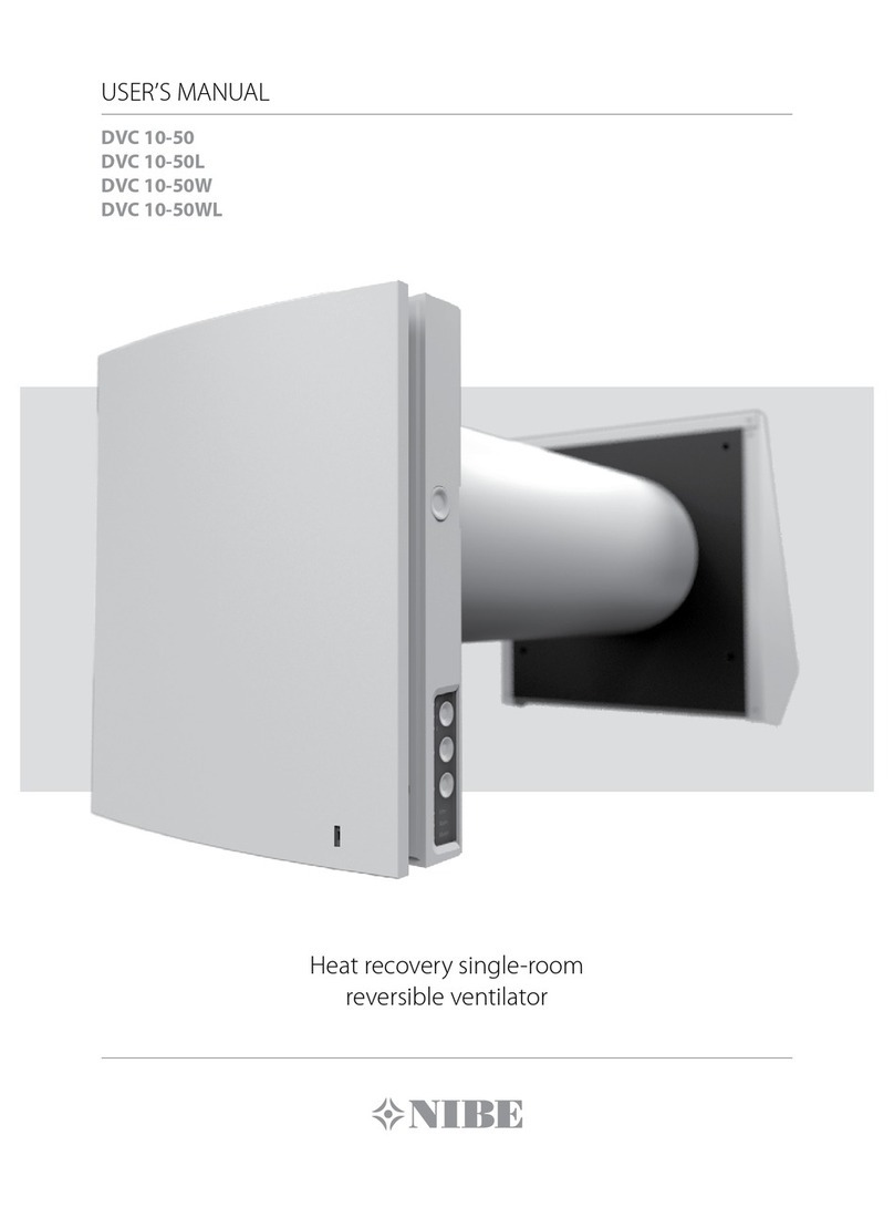 Nibe DVC 10-50 user manual