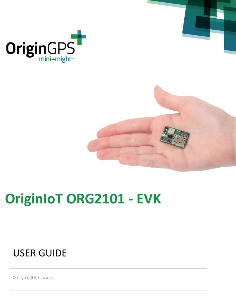 OriginGPS OriginIoT ORG2101 user guide